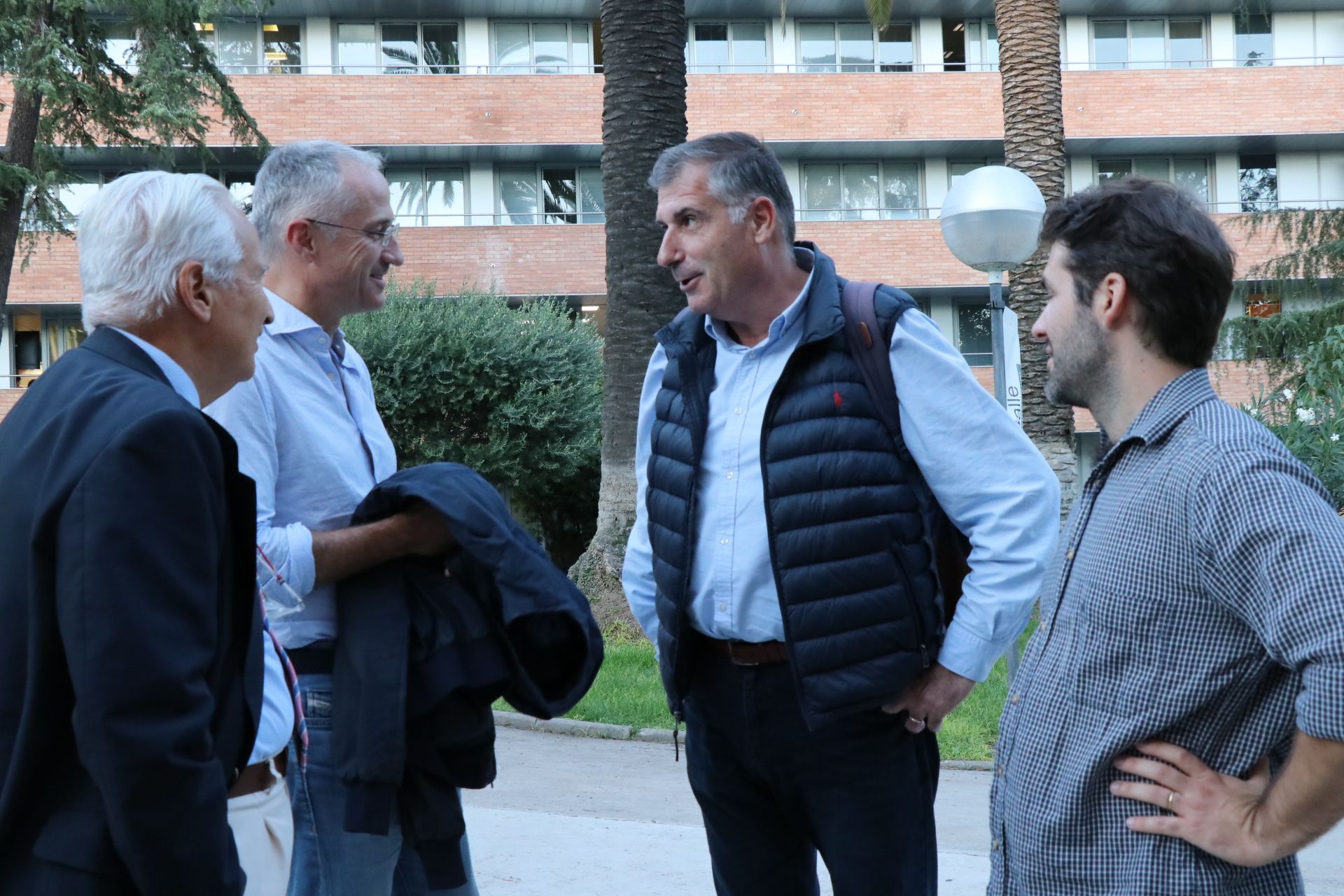 Miguel Gomis, Guillermo Elizalde, Joan López Alegre y Guillermo Altarriba